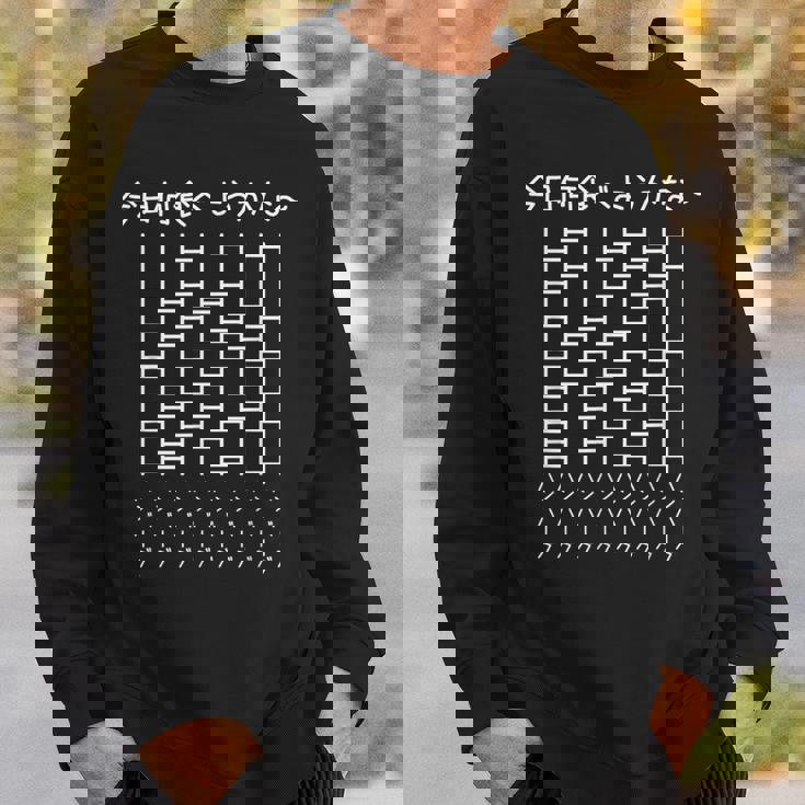 【今日何食べようかな ハンバーグ】あみだくじ 遊び心 おもしろ 面白い ユーモア ギャグ ネタ ウケ狙い 笑える 変な スウェットシャツ 彼への贈り物