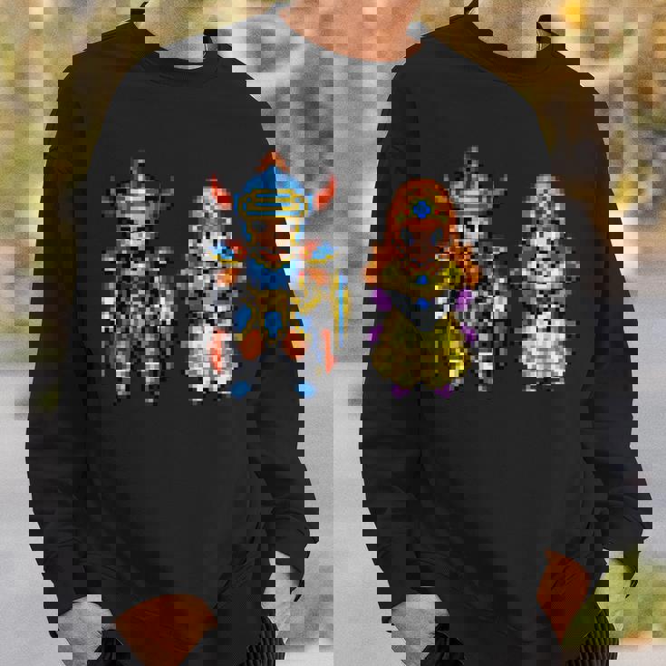 【公式】Hd-2D版『ドラゴンクエストi』キャラクタードット 長袖tシャツ スウェットシャツ 彼への贈り物