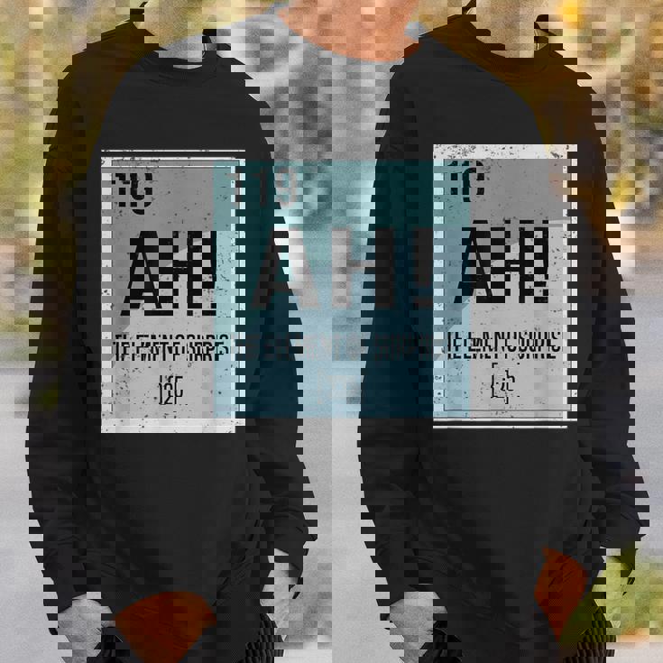 あぁ サプライズ化学の要素 サイエンスユーモア スウェットシャツ 彼への贈り物