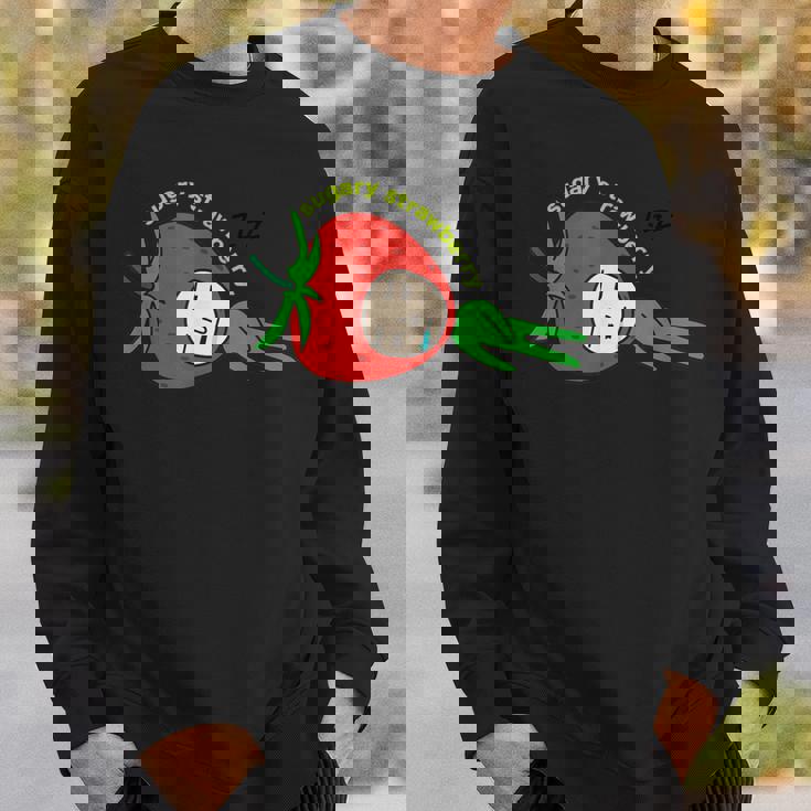 いちごグッズ イチゴイラスト いちご 果物 苺 おもしろ スウェットシャツ 彼への贈り物