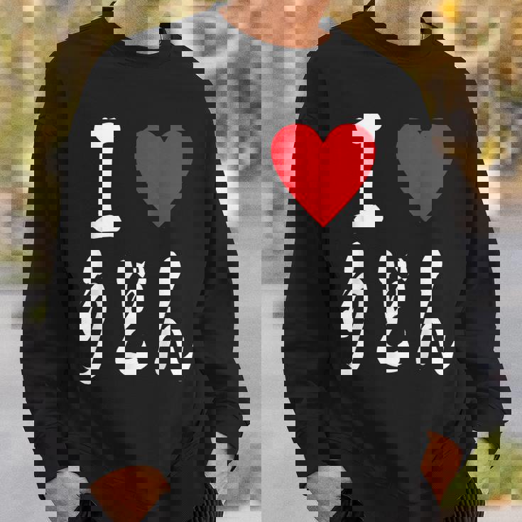 うどん好き 日本の食通 ラブうどん すきまみ スウェットシャツ 彼への贈り物