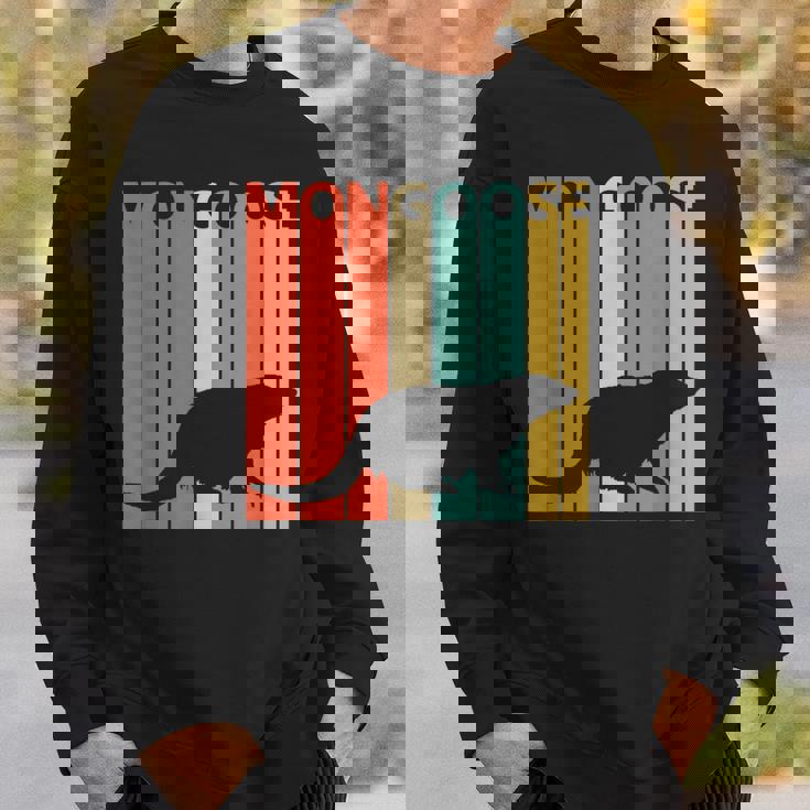 かわいい マングース の動物 スウェットシャツ 彼への贈り物