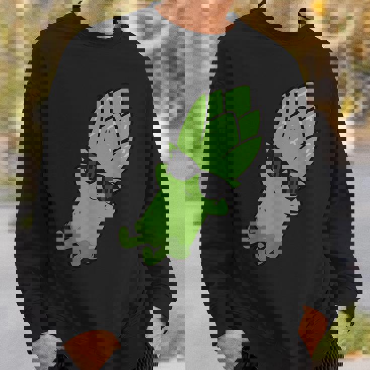 かわいいアスパラガス フルーツリラクシング レイジーアスパラガス スウェットシャツ 彼への贈り物