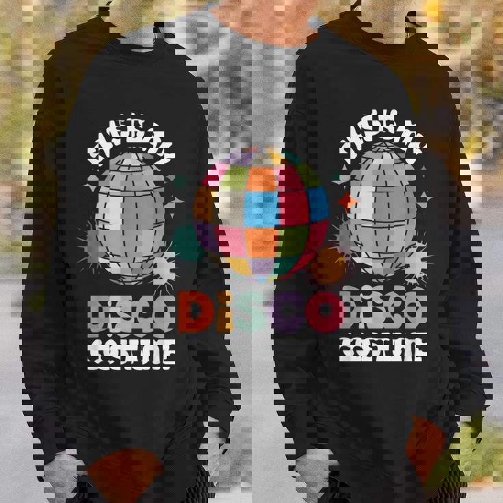 これは私のディスココスチュームrecto 1970年代のファンキーな面白いです スウェットシャツ 彼への贈り物