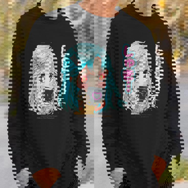 ひなビタスタンプ 心菜02「しゅき…」 スウェットシャツ 彼への贈り物