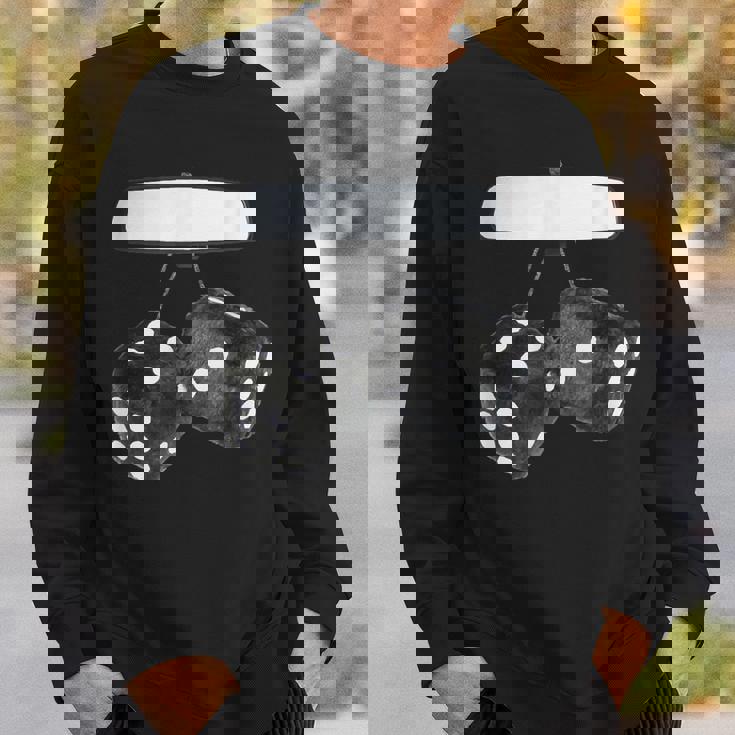 ふわふわサイコロtシャツ スウェットシャツ 彼への贈り物