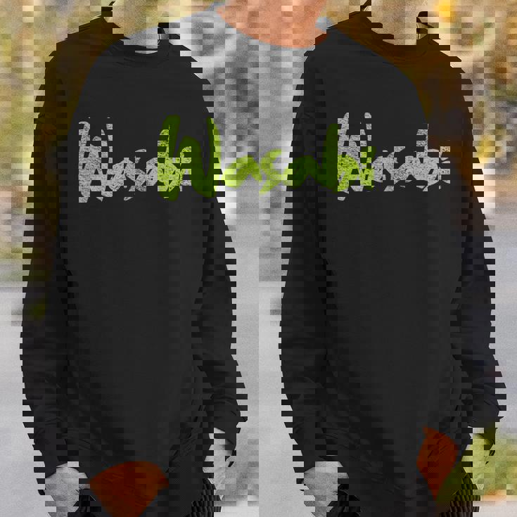 わさびハロウィンコスチュームごっこ I'm Wasabi Fun スウェットシャツ 彼への贈り物