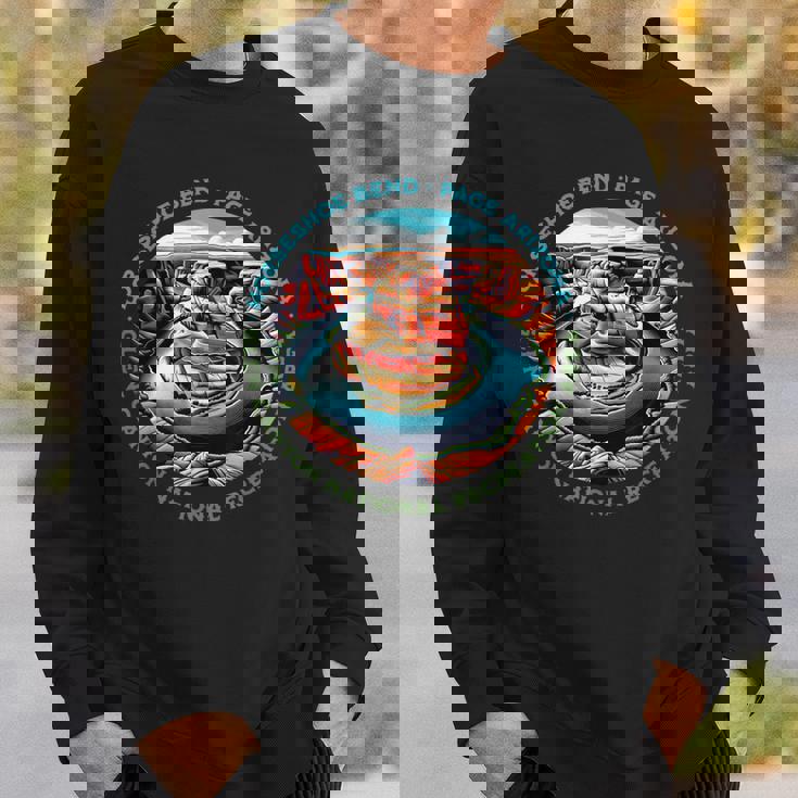 アイコニックな蹄鉄ベンド ハイキング グレンキャニオンページ アリゾナ スウェットシャツ 彼への贈り物