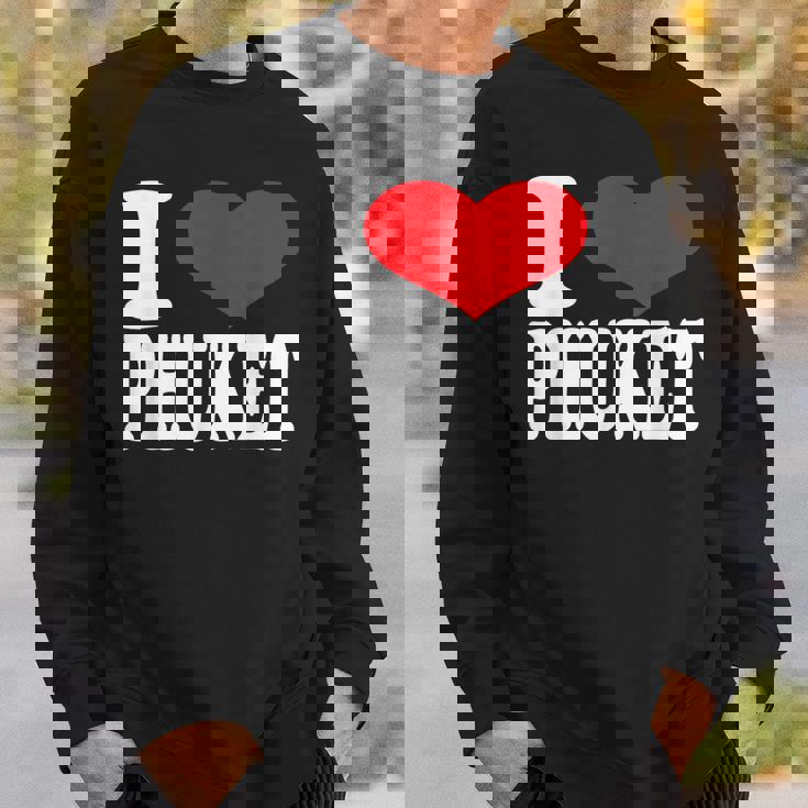 アイラブプーケット スウェットシャツ 彼への贈り物