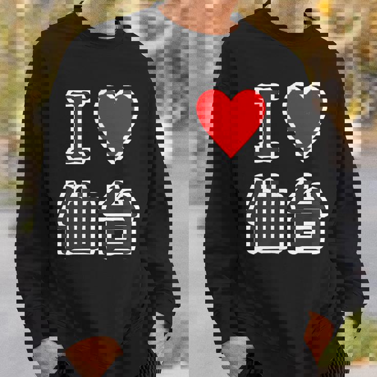 アイラブ・仙台《宮城》（I Love ハート）【47都道府県】Jimo-T ジモティ 地元愛 お土産 面白い スウェットシャツ 彼への贈り物