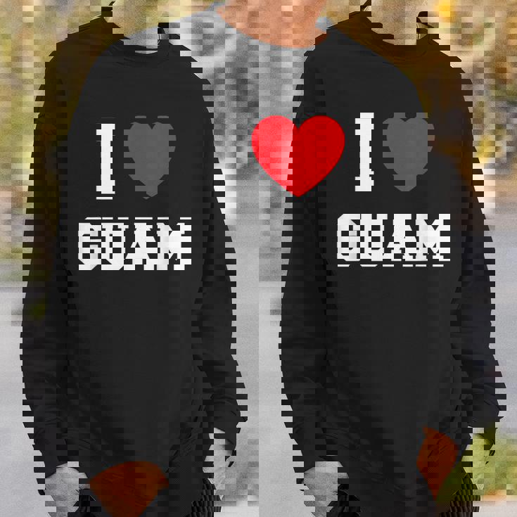 アイ・ラブ・グアム スウェットシャツ 彼への贈り物