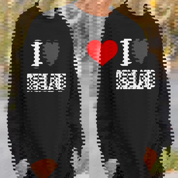 アイ・ラブ・タイランド スウェットシャツ 彼への贈り物