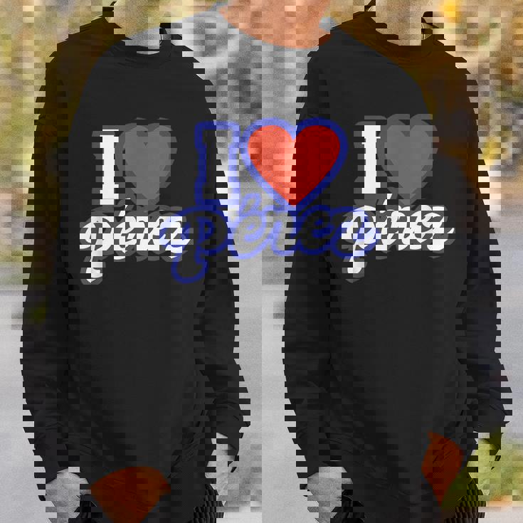 アイ・ラブ・ペレス スウェットシャツ 彼への贈り物