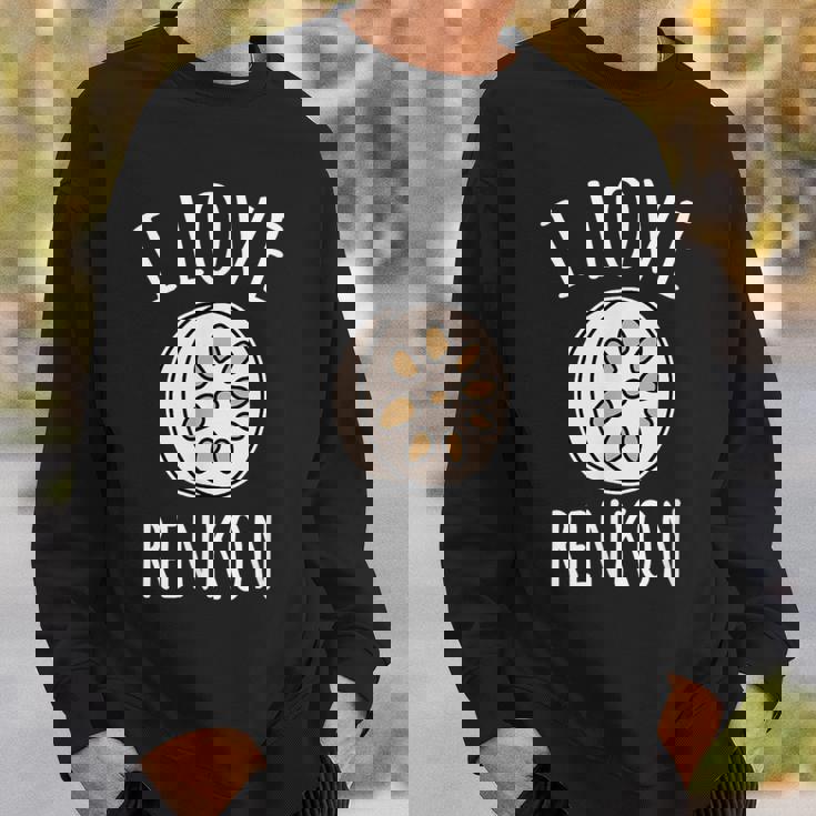 アイ・ラブ・レンコン スウェットシャツ 彼への贈り物