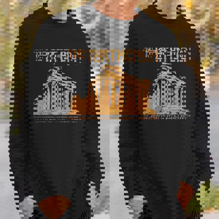 アクロポリスのパルテノン神殿 アテネ ギリシャ スウェットシャツ 彼への贈り物