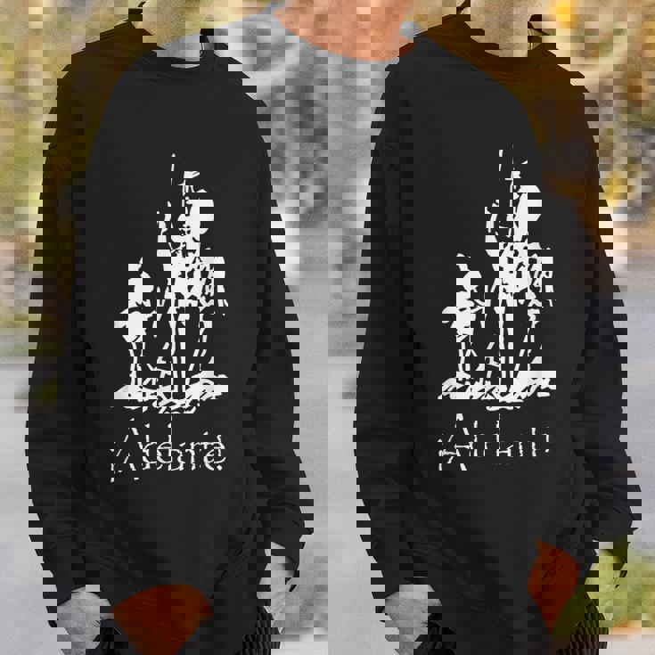 アデランテ ドン・キホーテ サンチョ・パンザ スウェットシャツ 彼への贈り物