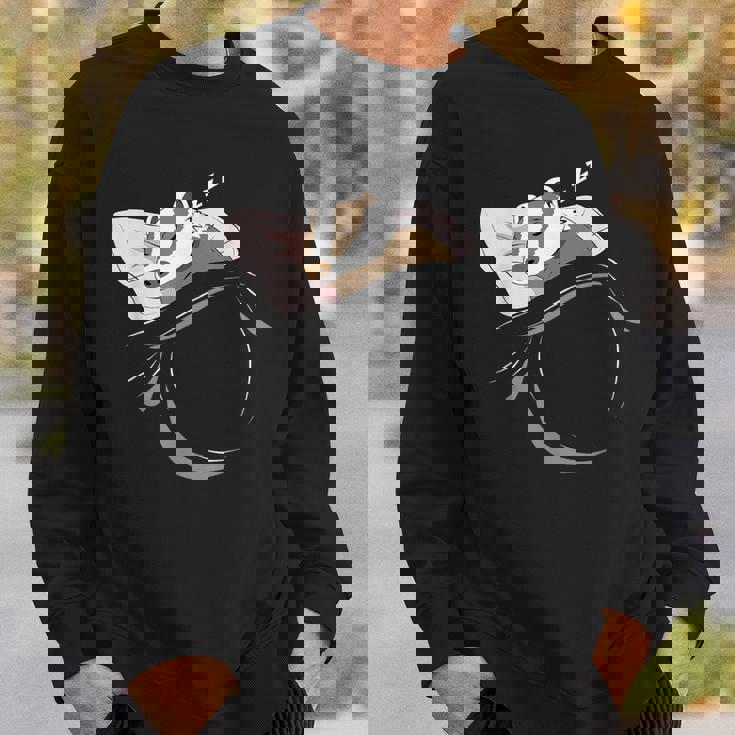 アナグマ 寝る動物 パジャマ お昼寝pj ギフト アナグマ スウェットシャツ 彼への贈り物