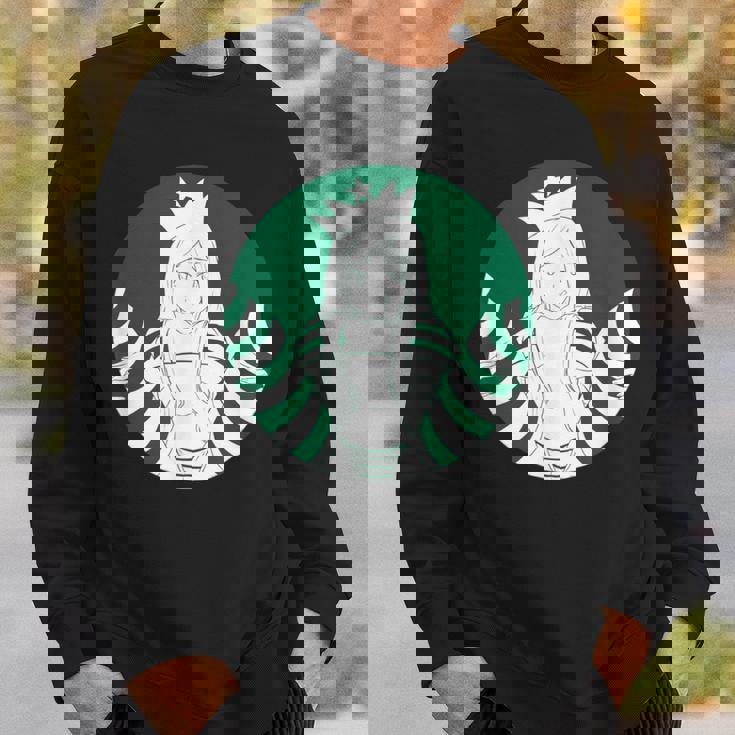 アニメスターセクシーセーラーグリーンマーメイドデザイン。 スウェットシャツ 彼への贈り物