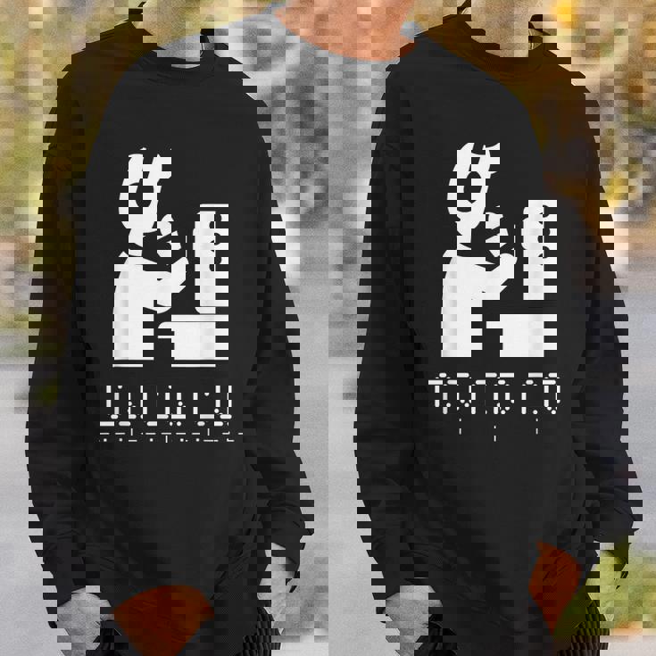 アマチュアハムvhfラジオ、Cq-「メイキングコンタクト」、モールス信号 スウェットシャツ 彼への贈り物