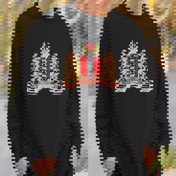 アムステルダム 紋章tシャツ ホリデーターベルギフト スウェットシャツ 彼への贈り物