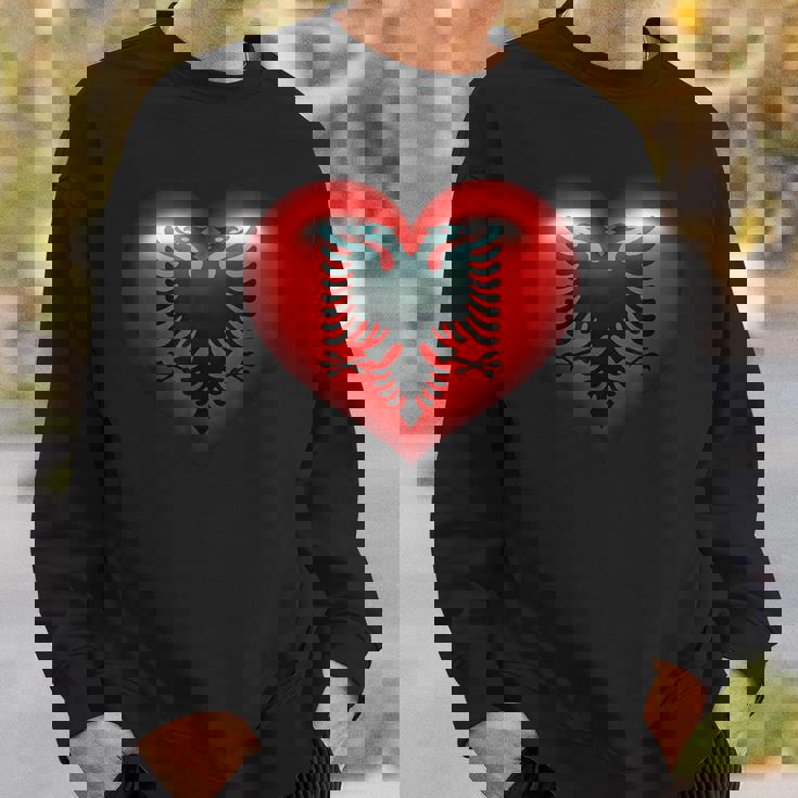 アルバニア国旗 イーグル ダブル レッド アルバニア シュキペ コソボ スウェットシャツ 彼への贈り物