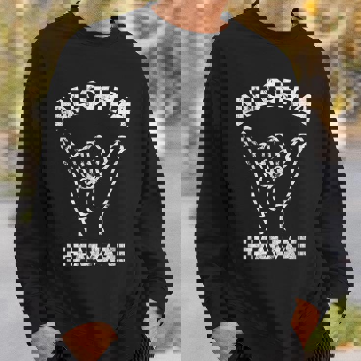 アロハ ハワイ シャカ サイン サーフ スウェットシャツ 彼への贈り物