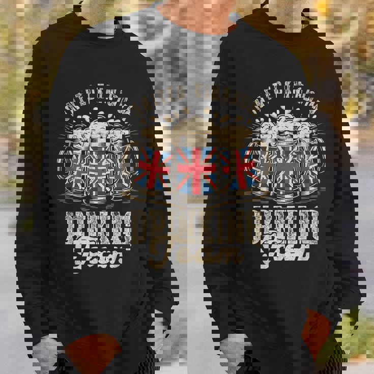 イギリス飲酒チーム ファニーパーティー 英国ビールフェスト スウェットシャツ 彼への贈り物