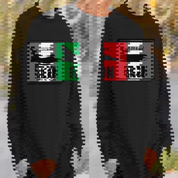 イタリアン F-16 ファルコンパッチ スウェットシャツ 彼への贈り物