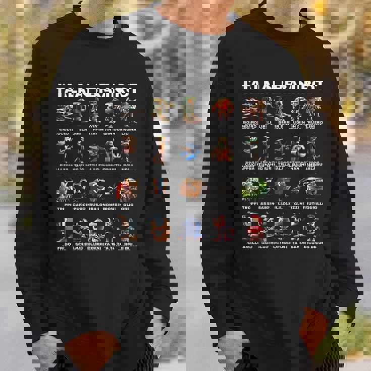 イタリアンブレインロット2面 スウェットシャツ 彼への贈り物