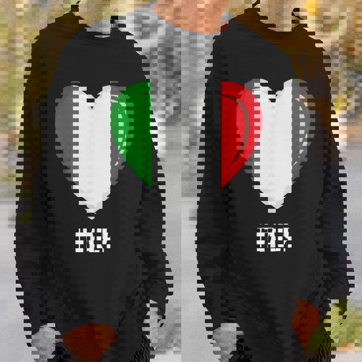 イタリア国旗シャツ スウェットシャツ 彼への贈り物