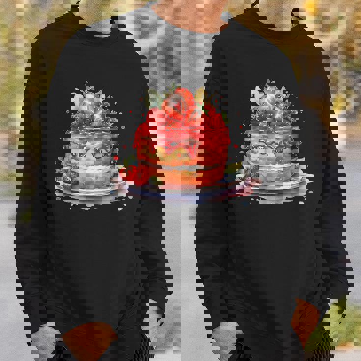 イチゴ サマーベーカリー キッチン パティシエ ストロベリーケーキ スウェットシャツ 彼への贈り物