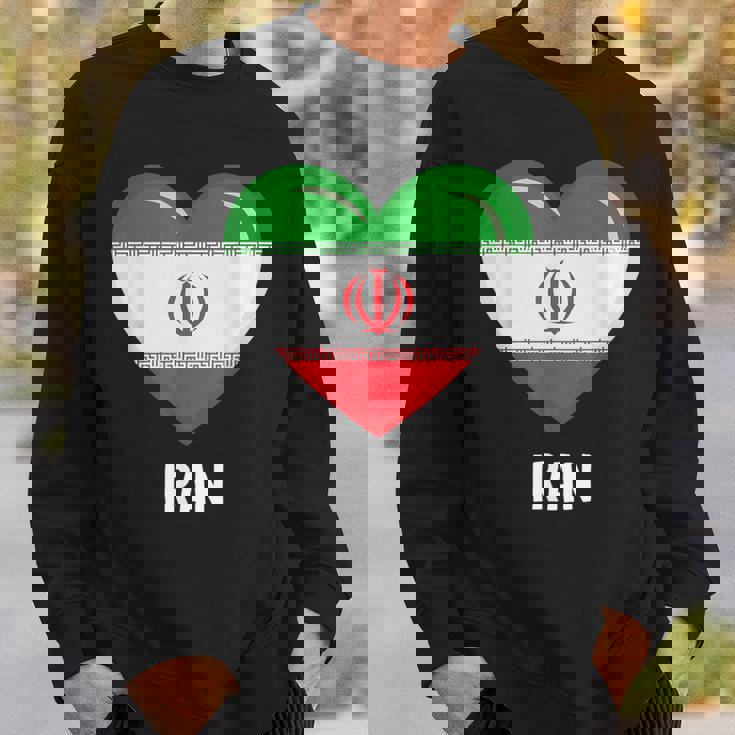 イラン国旗シャツ スウェットシャツ 彼への贈り物