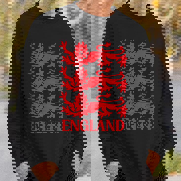 イングランドのスポーツファンのためのイングリッシュフットボールサッカーグラフィック スウェットシャツ 彼への贈り物
