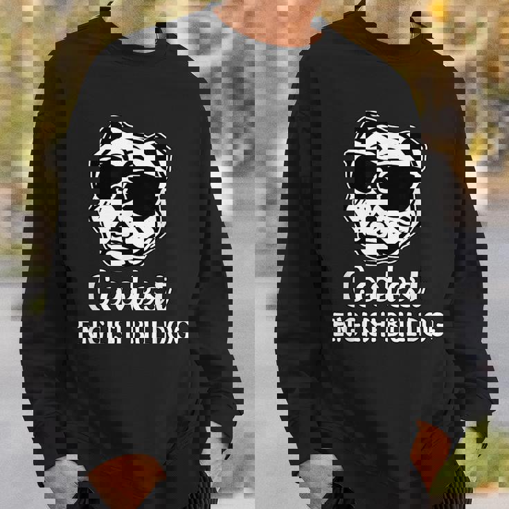 イングリッシュ・ブルドック・ドッグ・ファニー・セイリング スウェットシャツ 彼への贈り物