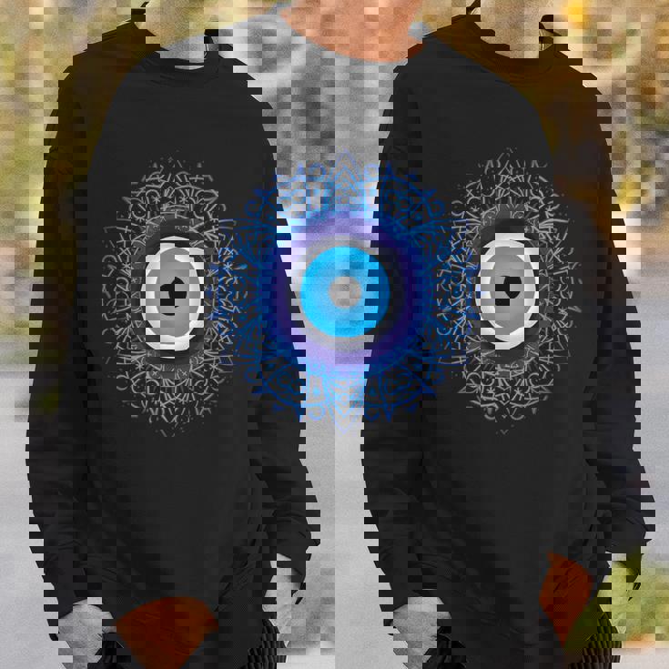 イーブルアイシャツ トルコの目の保護 悪霊 スウェットシャツ 彼への贈り物