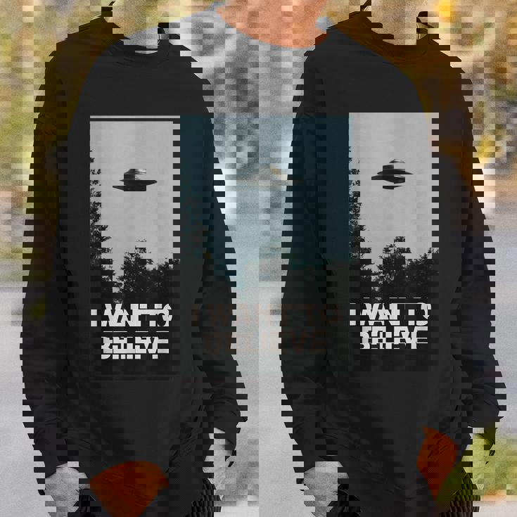 エイリアンufoアパレル「I Want To Believe」 スウェットシャツ 彼への贈り物