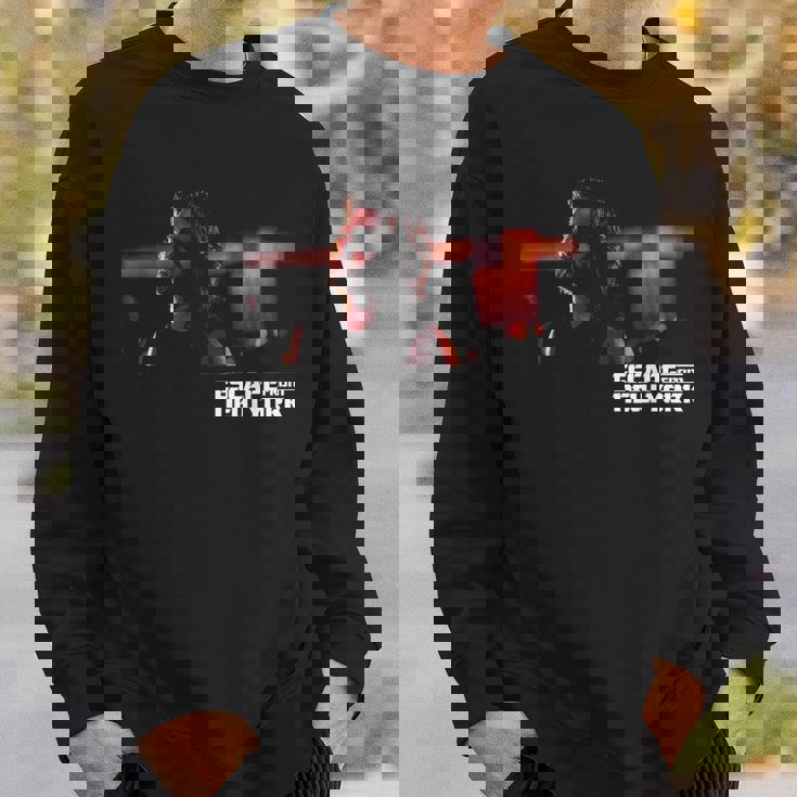 エスケープ・フロム・ニューヨーク・コール・ミー・スネーク スウェットシャツ 彼への贈り物