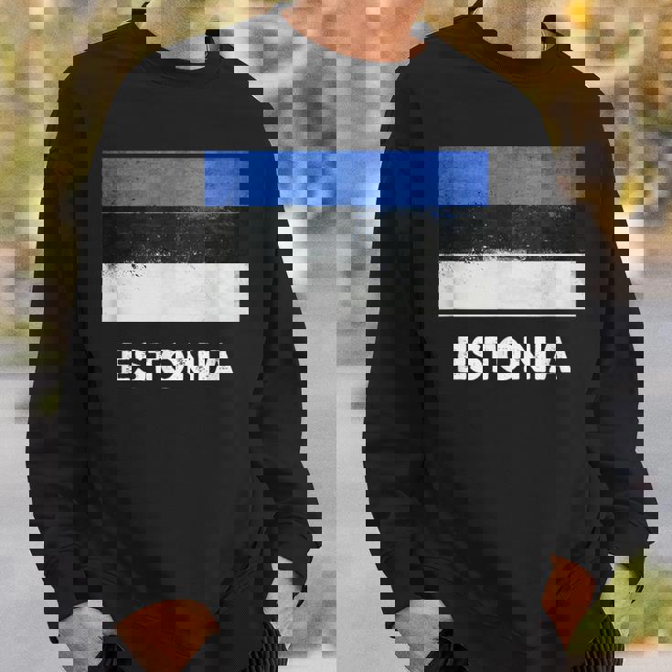 エストニア国旗tシャツ スウェットシャツ 彼への贈り物