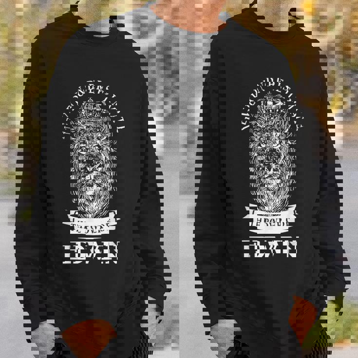 エドウィン ギフト名 ライオン スウェットシャツ 彼への贈り物