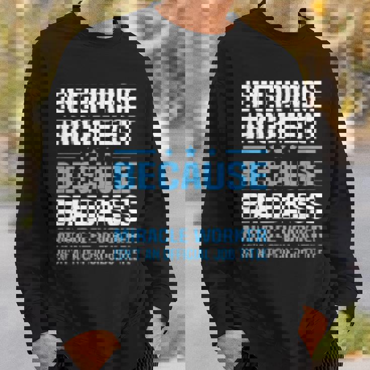 エンタープライズアーキテクトtシャツ スウェットシャツ 彼への贈り物