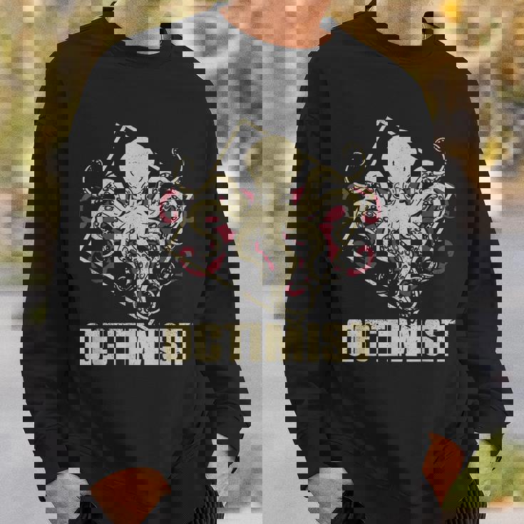 オクチミスト タコ オクトパス クラーケン イカ スウェットシャツ 彼への贈り物