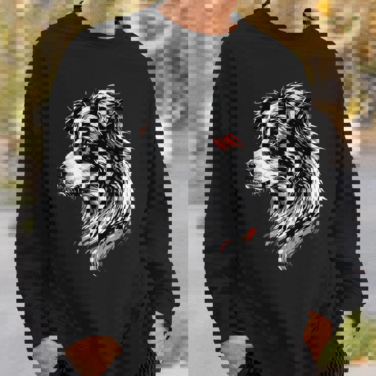 オーストラリアン・シェパード・ドッグ愛好家はオージー・シェパードを愛する スウェットシャツ 彼への贈り物