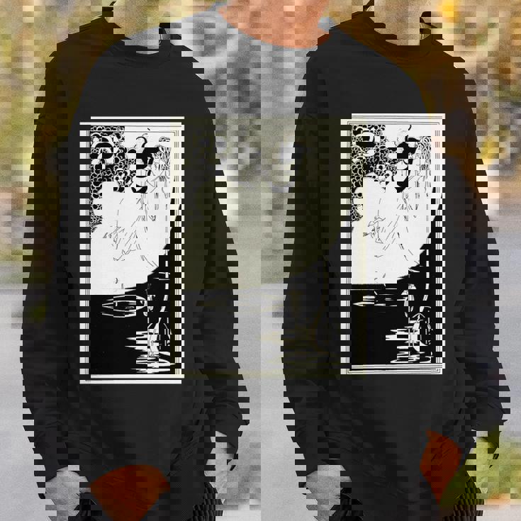 オーブリー・ビアズリーによるクライマックス1893 長袖tシャツ スウェットシャツ 彼への贈り物