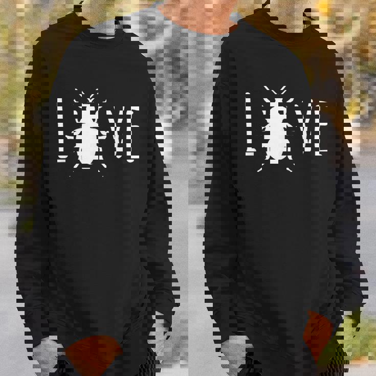 カブトムシ かわいい昆虫学の甲虫学 スウェットシャツ 彼への贈り物