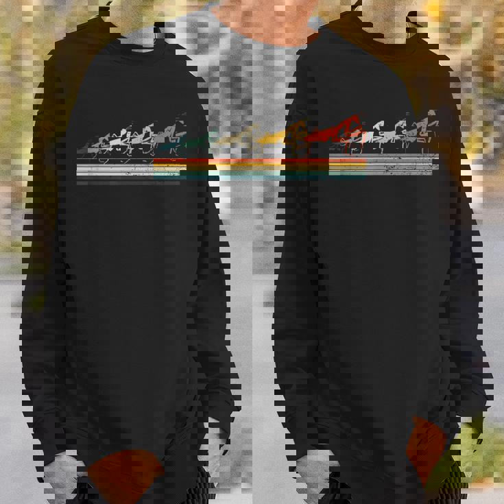 カマキリ 虫 虫 愛 祈る カマキリ レトロ スウェットシャツ 彼への贈り物