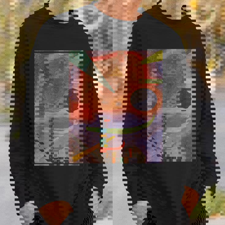 カンディンスキーによる3つの要素 スウェットシャツ 彼への贈り物