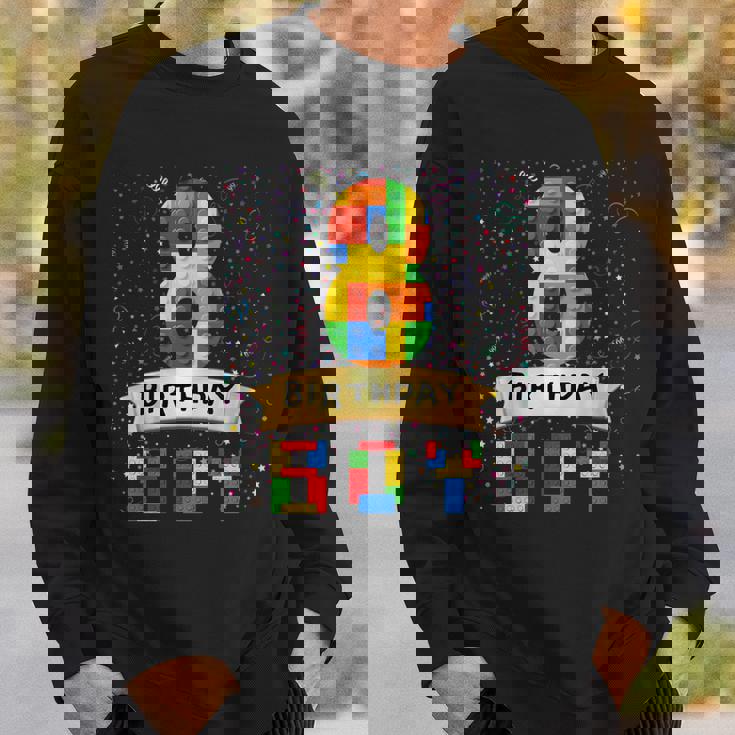 キッズ 8歳の誕生日 男の子 8歳 積み木 8歳の誕生日 男の子 スウェットシャツ 彼への贈り物