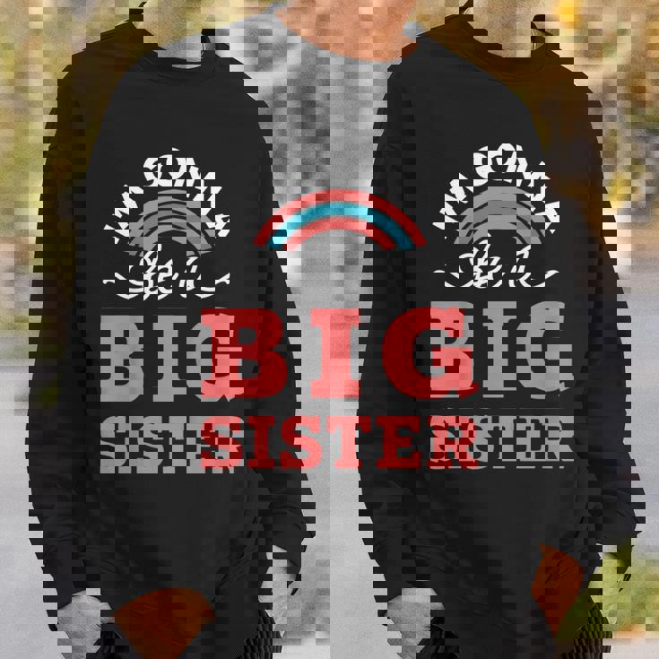 キッズ 幼児用シャツ Im Gonna Be A Bigister スウェットシャツ 彼への贈り物