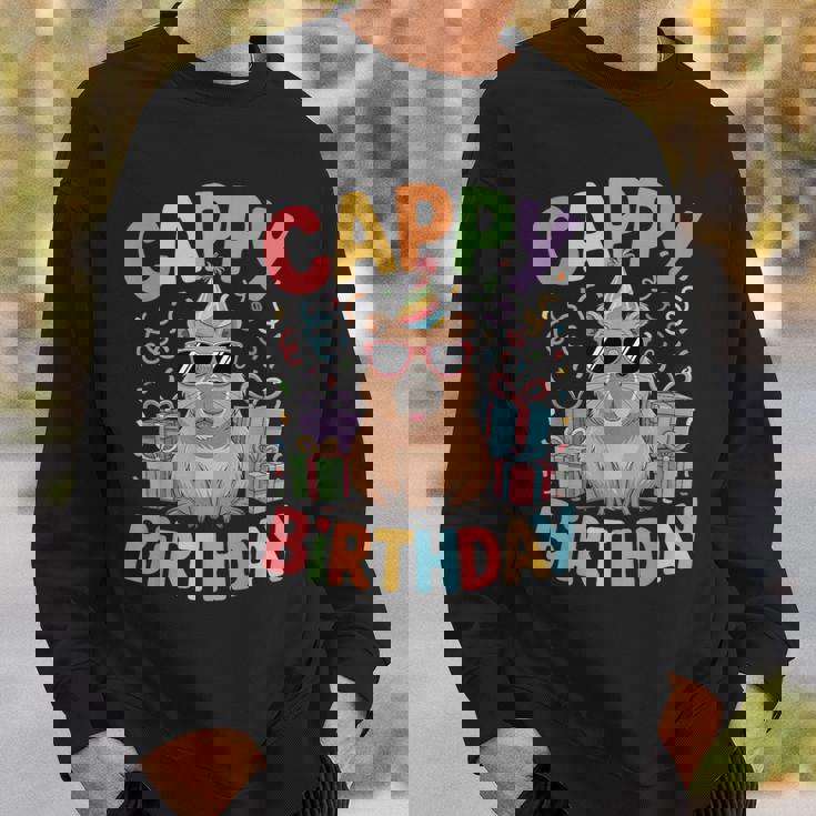 キャッピー・バースデー・カピバラ愛好家 バースデー・カピバラcappy Birthday スウェットシャツ 彼への贈り物