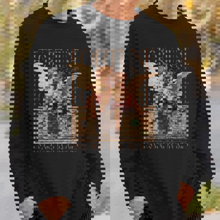 キューピッドとサイケ 2人の天使の赤ちゃん ドルフォーチュンアート 長袖tシャツ スウェットシャツ 彼への贈り物